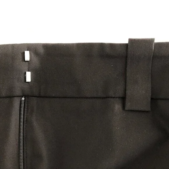 Judith & Charles Basil Bermuda Pant Shorts in Cotton + Viscose Black Sz 10 NWT - Picture 7 of 12